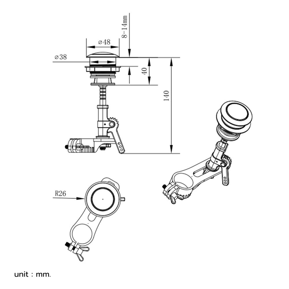 วาล์วครบชุด COTTO F930001