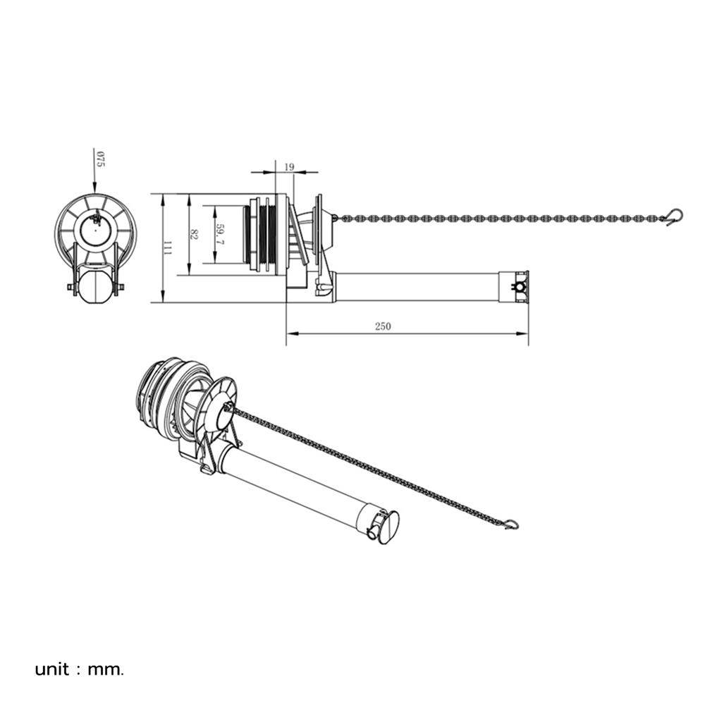 วาล์วครบชุด COTTO F930001