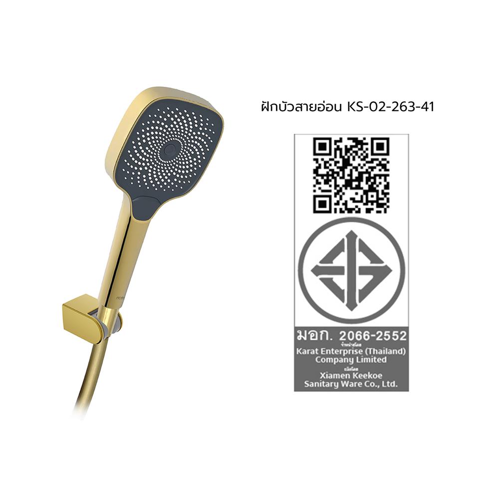 ฝักบัวสายอ่อน 3 ระดับ KARAT FAUCET KS-02-263-41