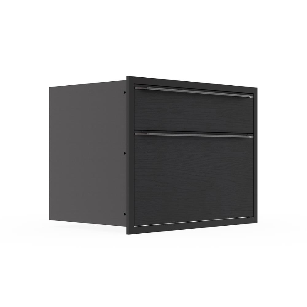 ตู้ลิ้นชัก KITZCHO LUCIDA PLUS 86x66 ซม. สี BLACK OAK