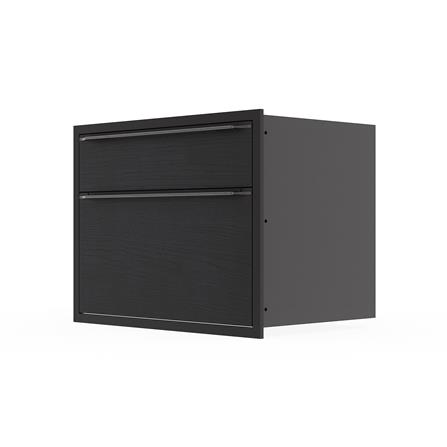 ตู้ลิ้นชัก KITZCHO LUCIDA PLUS 86x66 ซม. สี BLACK OAK_0