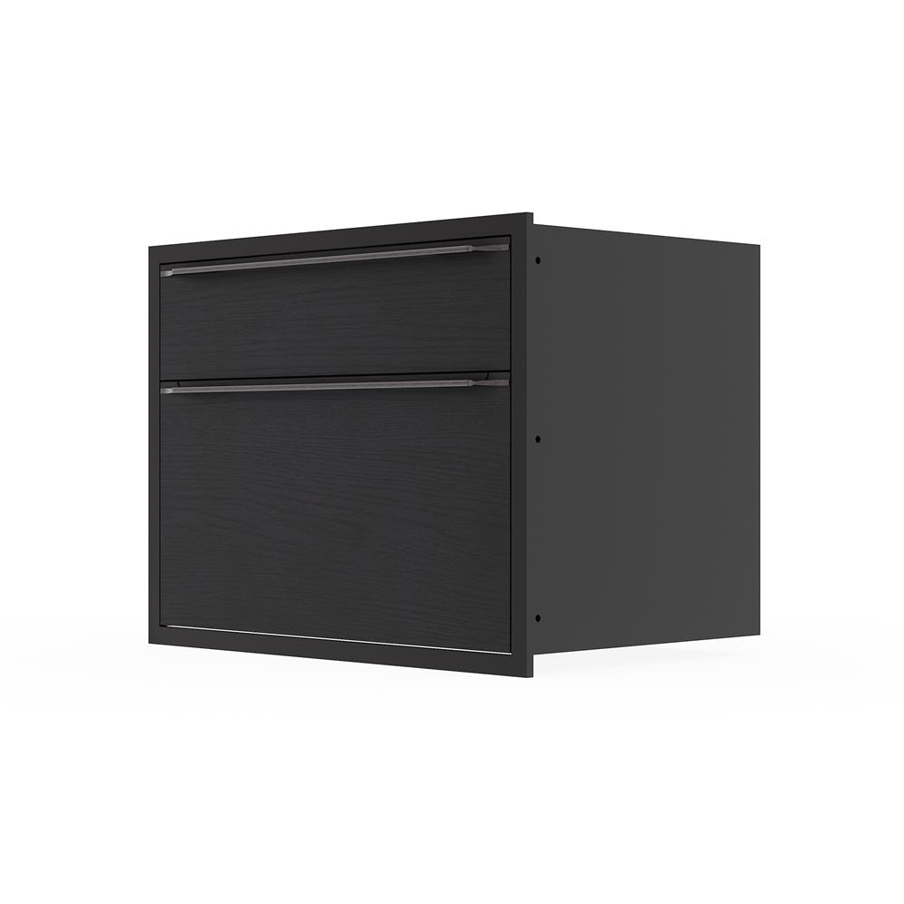 ตู้ลิ้นชัก KITZCHO LUCIDA PLUS 66x66 ซม. สี BLACK OAK