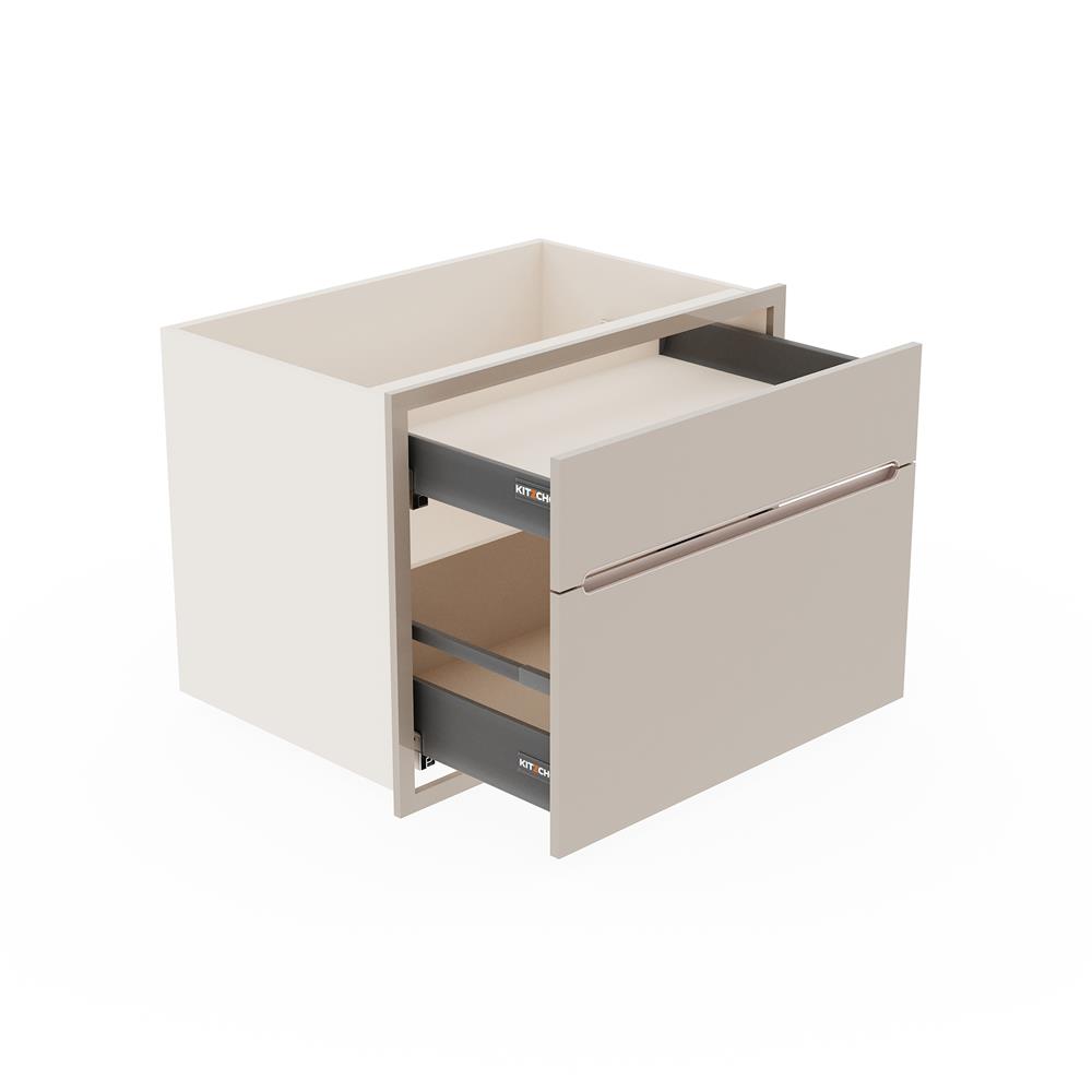 ตู้ลิ้นชัก KITZCHO CURVE 86x66 ซม. สี SAHARA