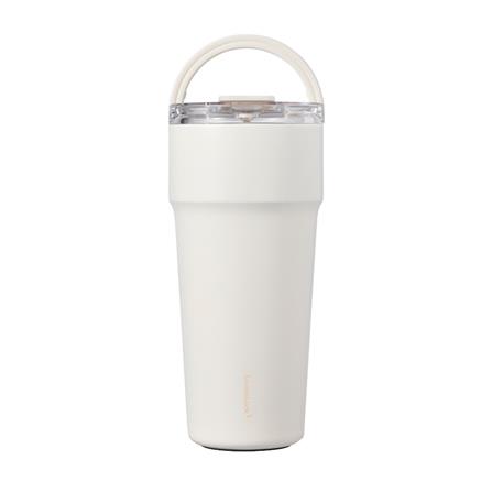 กระติกสุญญากาศ LOCKNLOCK METRO CAFE TOP HANDLE 0.9 ลิตร สีขาว_0