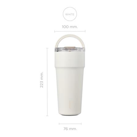 กระติกสุญญากาศ LOCKNLOCK METRO CAFE TOP HANDLE 0.9 ลิตร สีขาว_12