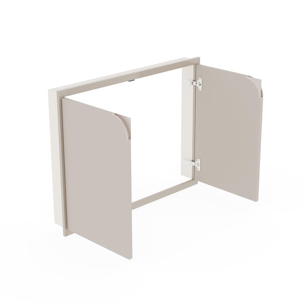 บานซิงค์คู่ KITZCHO CURVE 86x66 ซม. สี SAHARA