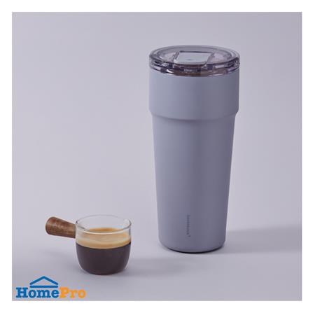 กระติกสุญญากาศ LOCKNLOCK METRO CAFE TOP HANDLE 0.9 ลิตร สีม่วง_1