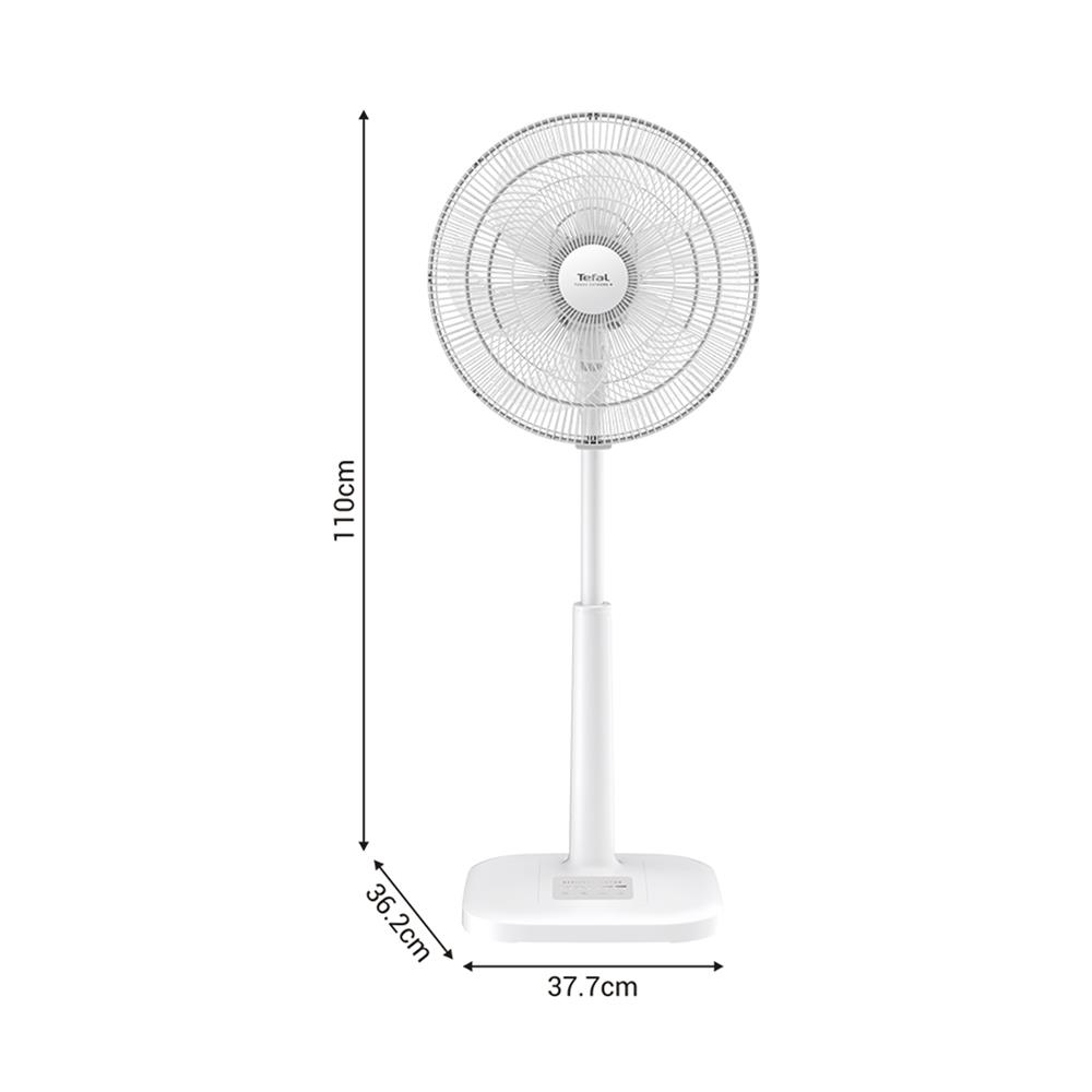 พัดลมสไลด์ 16 นิ้ว TEFAL VF3361T0 สีขาว