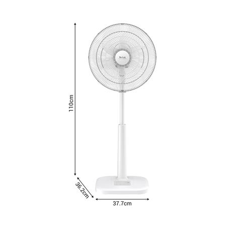 พัดลมสไลด์ 16 นิ้ว TEFAL VF3361T0 สีขาว_4