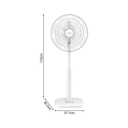 พัดลมสไลด์ 16 นิ้ว TEFAL VF3761T0 สีขาว_4