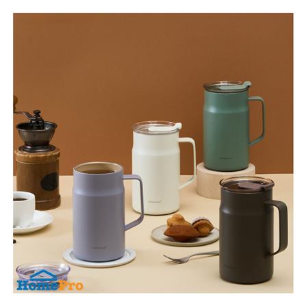 กระติกสุญญากาศ LOCKNLOCK METRO CAFE CERAMIC MUG 0.6 ลิตร สีม่วง_3