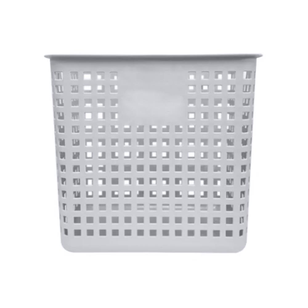ตะกร้าผ้าเหลี่ยมสูง PLIM HH-1060 สีเทา