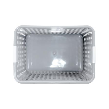 ตะกร้าผ้าเหลี่ยมสูง PLIM HH-1060 สีเทา_3
