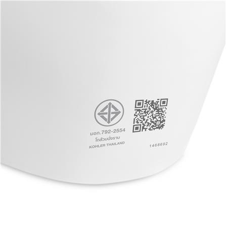 สุขภัณฑ์ 1 ชิ้น KARAT K-39812X-S-WK 3/4.8 ลิตร สีขาว_5