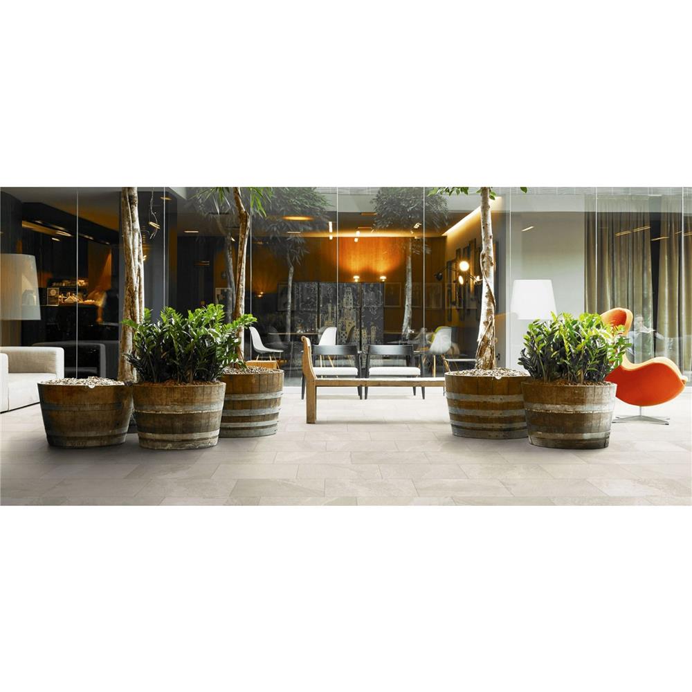 กระเบื้องพื้นพอร์ซเลน 60x60 ซม. COTTO สโตนไลฟ์ คอตตอน เทา PM 1.08 ตร.ม.