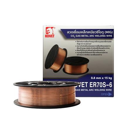 ลวดเชื่อม CO2 KOVET ER70S-6 0.8 มม._1