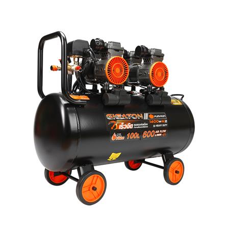 ปั๊มลมไร้น้ำมัน PUMPKIN PTT-G1400W100 100 ลิตร_1