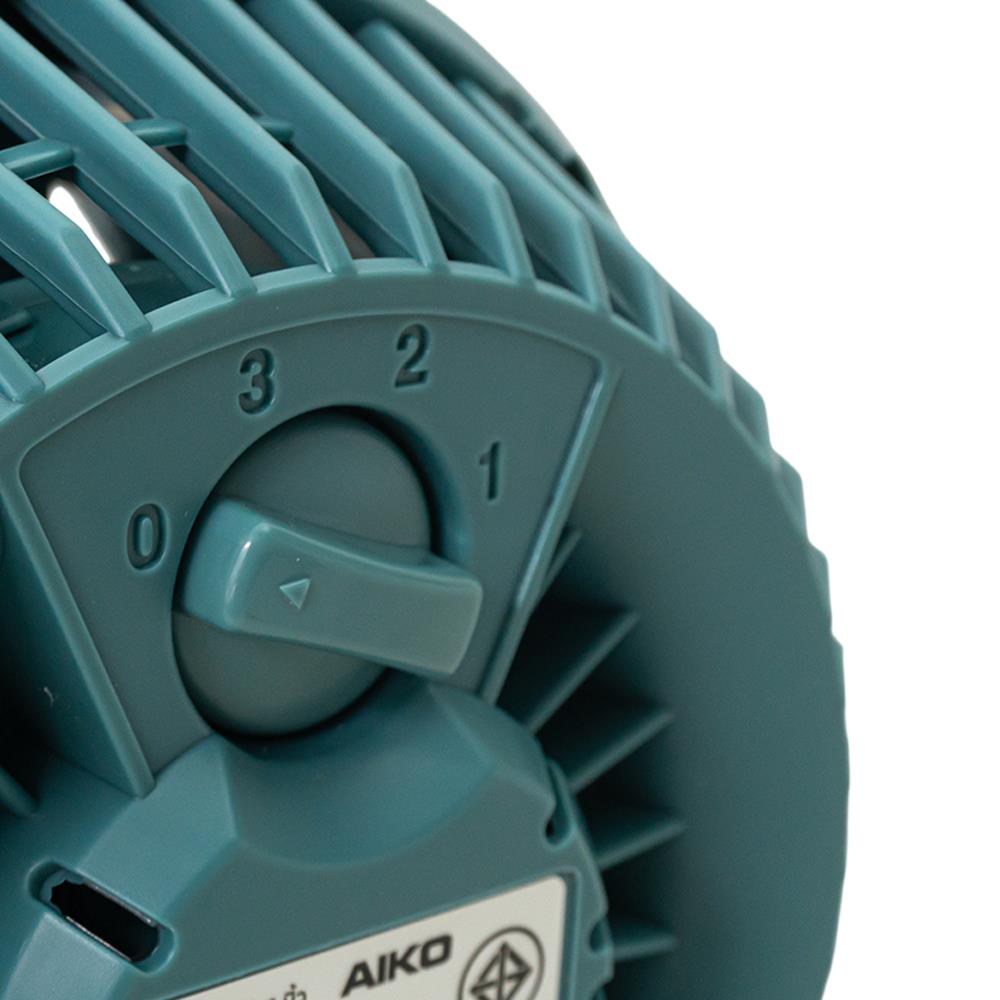 พัดลมพกพา 6 นิ้ว AIKO TF-616 สีเขียว