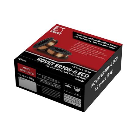 ลวดเชื่อม CO2 KOVET ER70S-6 ECO 1.2 มม._3