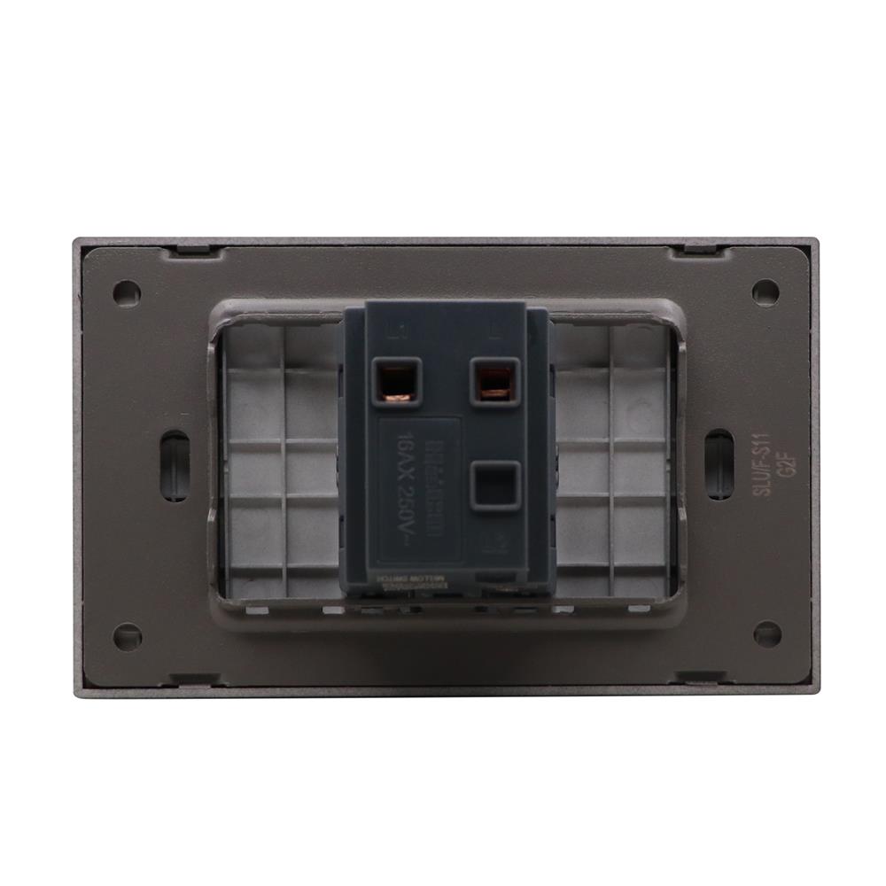 ชุดสวิตช์ทางเดียว 1 ช่อง HACO MELLOW HACO-LO-MEL-S11 MKW สี MILKY WHITE