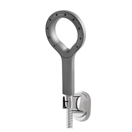 ชุดฝักบัวสายอ่อน 1 ระดับ WS WHS-4101 สีเทา_1