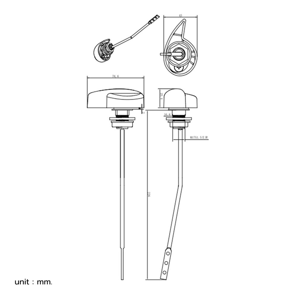 วาล์วครบชุด COTTO F930004