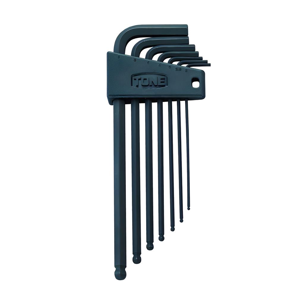 ชุดประแจหกเหลี่ยมหัวบอล TONE BPL700 สีดำ (ชุด 7 ชิ้น)