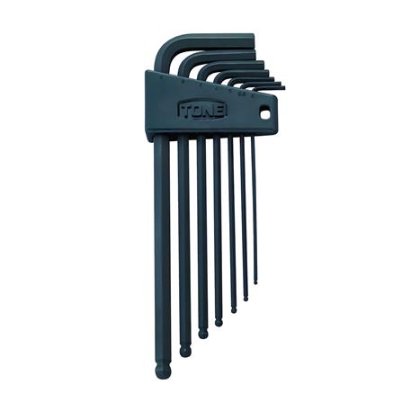 ชุดประแจหกเหลี่ยมหัวบอล TONE BPL700 สีดำ (ชุด 7 ชิ้น)_0