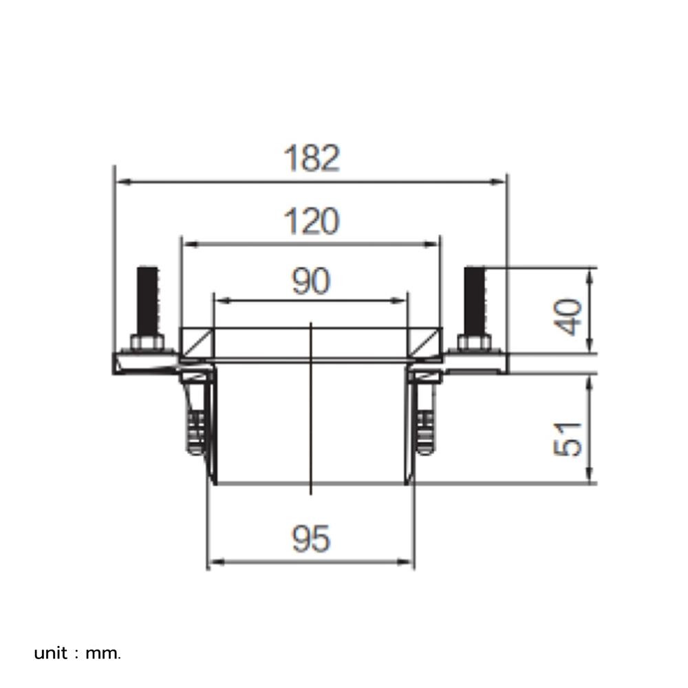 อุปกรณ์กันกลิ่น COTTO F940001