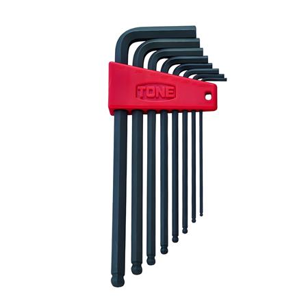ชุดประแจหกเหลี่ยมหัวบอล TONE BPLB800 สีดำ (ชุด 8 ชิ้น)_0