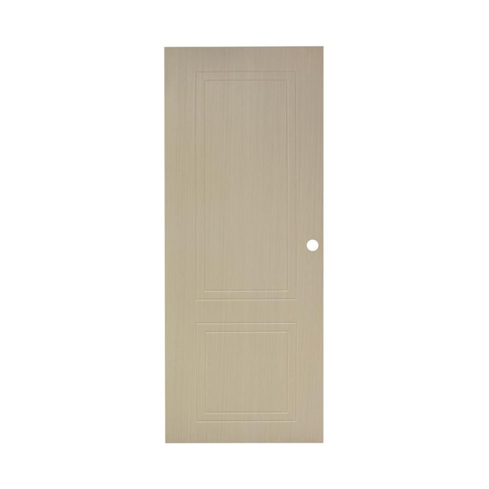 ประตูภายใน UPVC เจาะลูกบิด MODERNWOOD LMWNR017 70x200 ซม. สี LIGHT-OAK