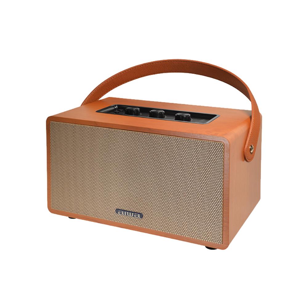 ลำโพงบลูทูธพกพา AIWA MI-X135 สีน้ำตาล