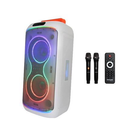 ลำโพงบลูทูธปาร์ตี้พร้อมไมโครโฟน AIWA AW-X5150 สีขาว_0