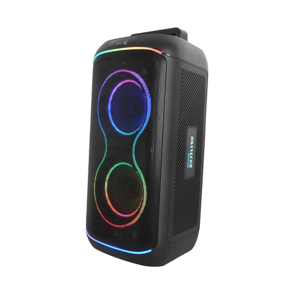 ลำโพงบลูทูธปาร์ตี้พร้อมไมโครโฟน AIWA AW-X5150 สีดำ