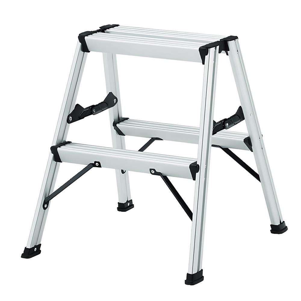 บันได STEP TRUSCO TSAF2SV 2 ขั้น สีเงิน