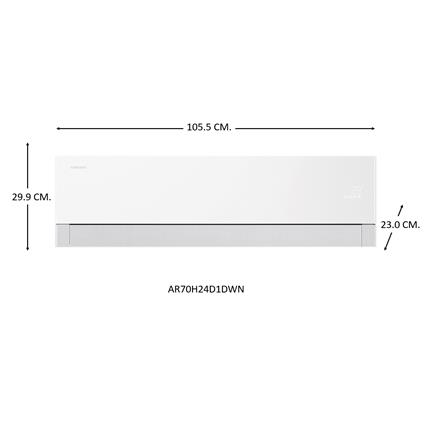 แอร์ผนัง SAMSUNG AR70H24D1DWNST 21500 บีทียู อินเวอร์เตอร์_6
