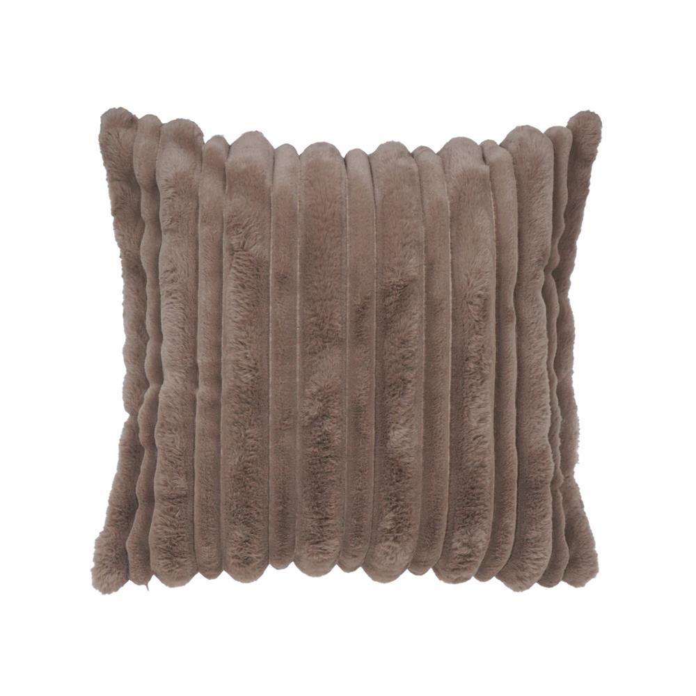 ปลอกหมอนอิง HOME LIVING STYLE GLORY 18x18 นิ้ว สีน้ำตาลเข้ม