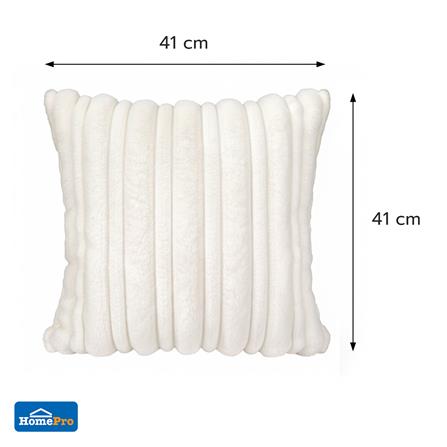 ปลอกหมอนอิง HOME LIVING STYLE GLORY 16x16 นิ้ว สีครีม_5