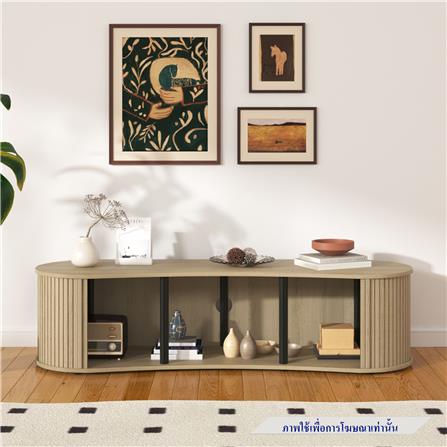 ตู้วางทีวี TOMATO HOME FLUTORIA 150 ซม. สีโอ๊ค_4