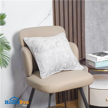 ปลอกหมอนอิง HOME LIVING STYLE GAIL 18x18 นิ้ว สีเทา_4