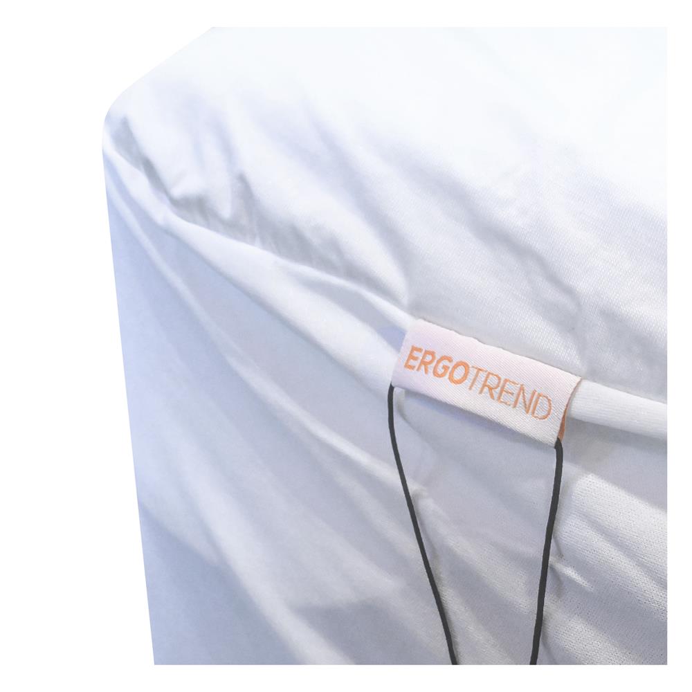ผ้าปูที่นอน 3.5 ฟุต ERGOTREND สีขาว