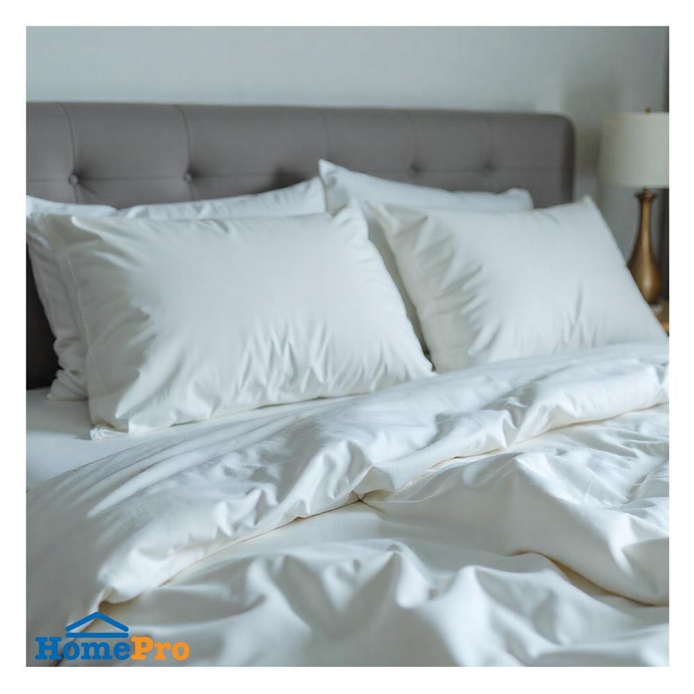 ผ้าปูที่นอน 3.5 ฟุต ERGOTREND สีขาว