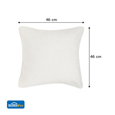 ปลอกหมอนอิง HOME LIVING STYLE GUY 18x18 นิ้ว สีครีม_6