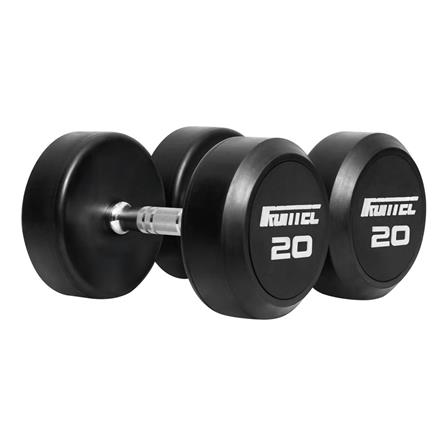 ดัมเบลกลมหุ้มยาง IRONTEC 20 กก. (แพ็ก 2 ชิ้น)_0