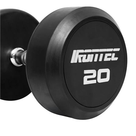 ดัมเบลกลมหุ้มยาง IRONTEC 20 กก. (แพ็ก 2 ชิ้น)_5