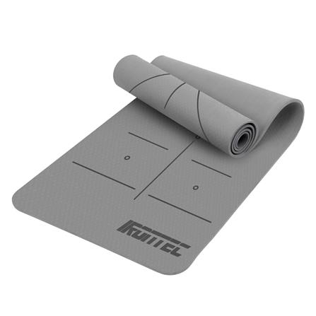 เสื่อโยคะ IRONTEC TPE 183x61 ซม. สีเทา_0