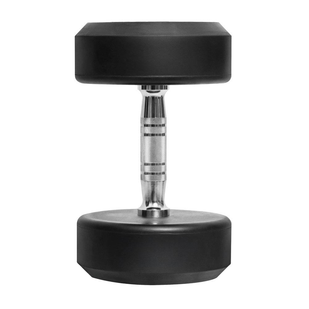 ดัมเบลกลมหุ้มยาง IRONTEC 17.5 กก. (แพ็ก 2 ชิ้น)