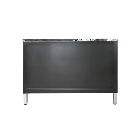 ตู้ตั้งพื้น ท็อปเรียบ CABIN HARVIN 120x85x50 ซม. สีเทา_4