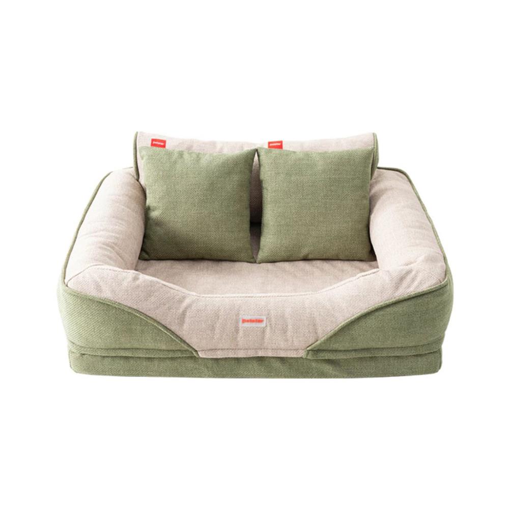 เบาะรองนั่ง PETSTAR PSRW0520 ไซส์ M สีเขียว-ขาว