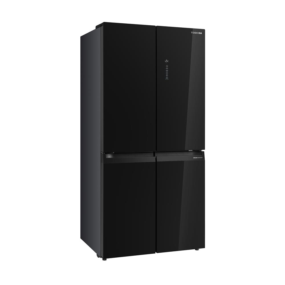 ตู้เย็น MULTIDOOR TOSHIBA GR-RF611WI-PGTH 16.7 คิว กระจกดำ